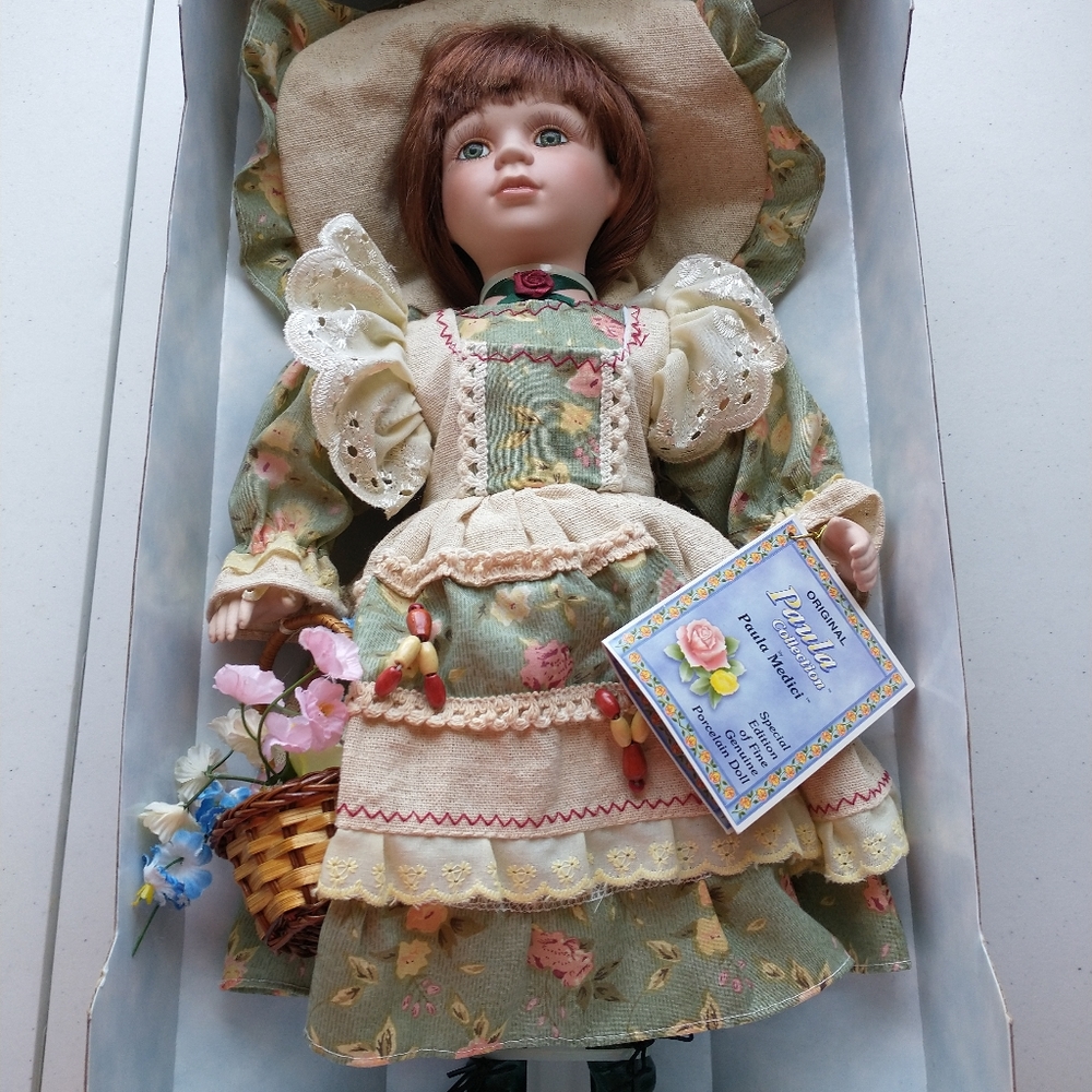 Paula Collection Porcelain Doll by Paula Medici 2006 Series in Original box